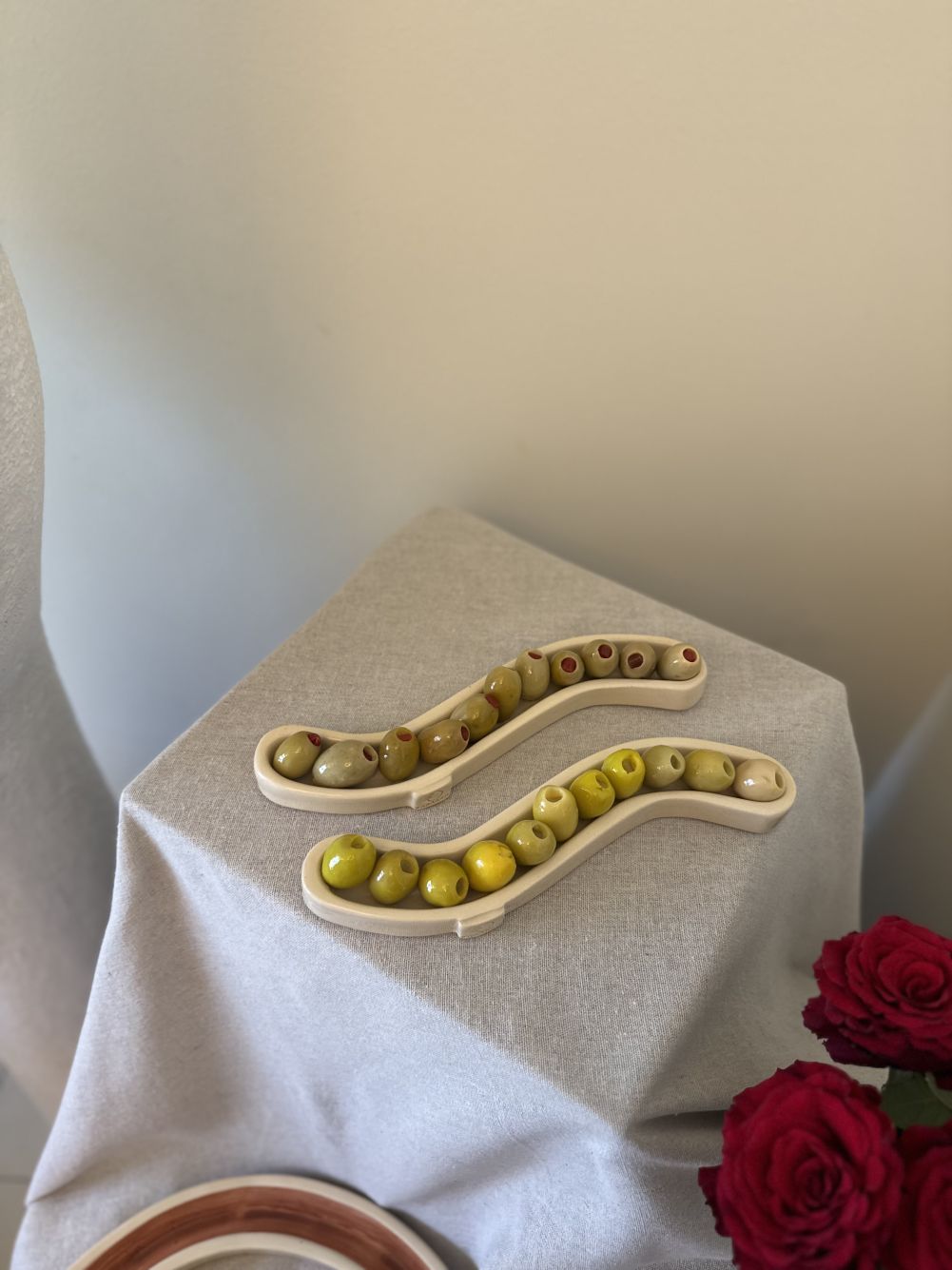 Small Silsila Spiral Dip Plate