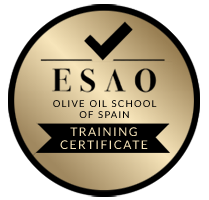 Certified by ESAO Olive Oil School of Spain