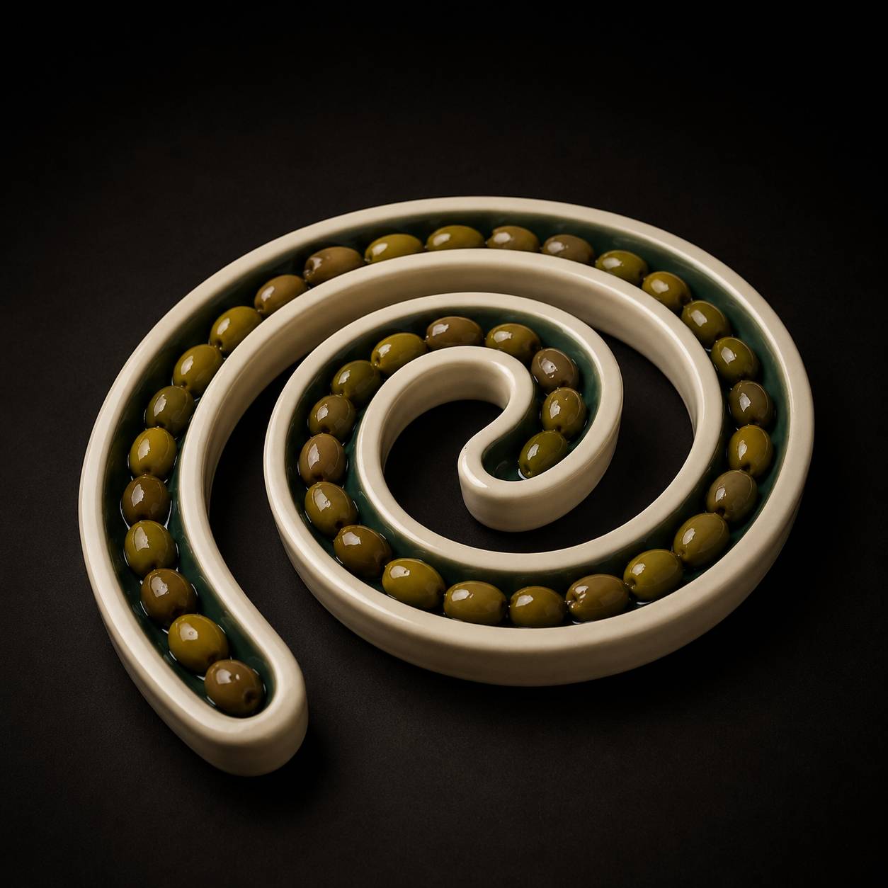 Handmade Silsila سلسلة Plate