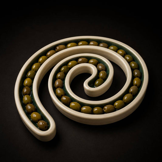 Handmade Silsila سلسلة Plate